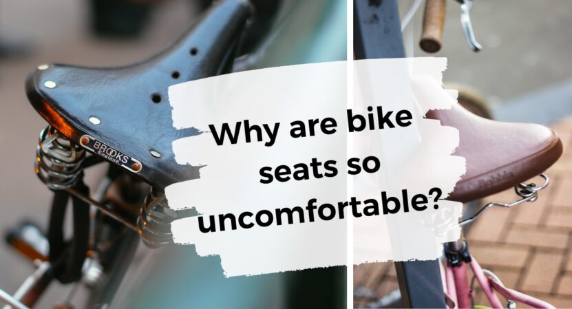 Why are bike seats so uncomfortable? (Explained!) - String Bike