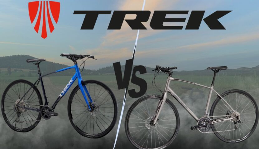 trek fx 3 vs road bike