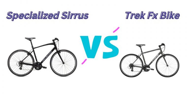 specialized sirrus 1.0 vs trek fx 1